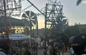 Autoridades garantem fogos de artifício no dia do padroeiro em homenagem a Mencho, fundador do CJNG, em Michoacán
