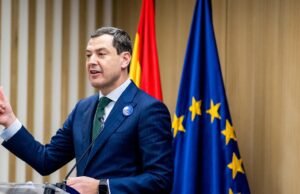 Moreno confirma a UE no 40º aniversário da adesão da Espanha e da defesa dos valores europeus da Andaluzia