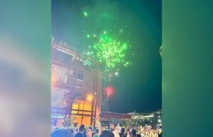 Fogos de artifício e multidões: foi assim que venceram o ano de 2026 em Puerto Madero apesar da proibição do uso de pirotecnia
