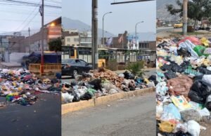 Lixo se acumula em Chorrillos e Carabayllo: vizinhos acusam o município