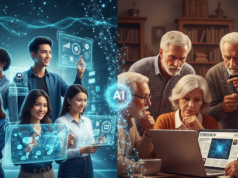 “A principal exceção é que as pessoas prateadas continuam a estar associadas à disrupção tecnológica, à resistência à mudança e à falta de competências digitais”