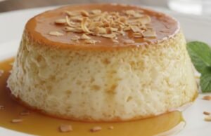 Sobremesa rápida: a maneira fácil de fazer pudim de coco e amêndoa