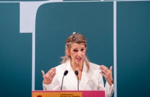 Yolanda Díaz explicou que a proposta à CEOE “não se trata de créditos fiscais”, mas sim de uma “campanha” para “retirar trabalhadores do SMI”