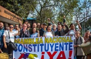 O Cartório decidirá sobre a iniciativa de convocação de assembleia regional, conforme vontade de Gustavo Petro.