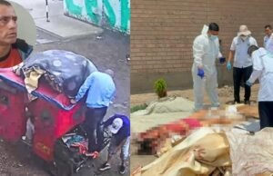 Crime cometido pela “mulher do colchão” em Lima: cadáver de estrangeiro foi levado de moto e teria sido vítima da máfia
