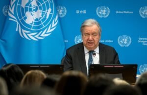 Guterres defende que “os problemas globais não podem ser resolvidos por uma única força” no caso dos Estados Unidos