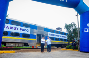 Trem Lima – Chosica: o segundo lote de veículos Caltrain será transferido para a oficina municipal em três semanas
