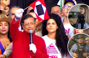 Para a foto compartilhada por Paloma Valencia de Diosdado Cabello com a bandeira ‘Luta até a Morte’, Petro a defendeu com a ajuda do ChatGPT.