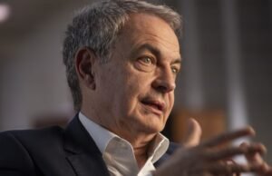 O ataque judicial a Zapatero começa com uma denúncia perante o Tribunal Nacional por suposta “colaboração com o sistema de justiça criminal de Nicolás Maduro”