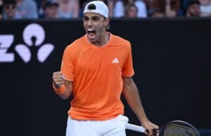 A inesquecível vitória de Francisco Cerúndolo no Aberto da Austrália: venceu Andrey Rublev e chegou pela primeira vez às oitavas de final.