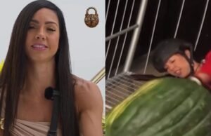 O chocante acidente de Paloma Fiuza no reality show ‘El Internado’: a modelo caiu brutalmente e foi rapidamente retirada