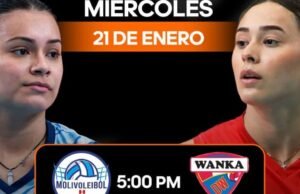 Deportivo Wanka x Molivoleibol AO VIVO: partida pela segunda data do quadrangular da Liga Peruana de Voleibol 2025/2026