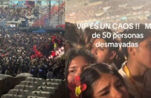 O desastre cercou o segundo show do Bad Bunny: dezenas de pessoas foram tratadas por sintomas de asfixia após um desabamento na área VIP.