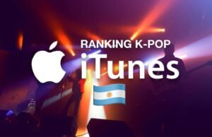 Quais são as músicas K-pop mais populares no iTunes Argentina hoje?