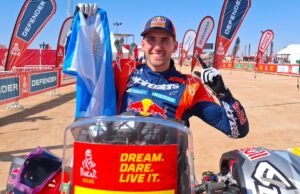 História histórica: O argentino Luciano Benavides venceu o Rally Dakar por 2 segundos após terminar sua moto.