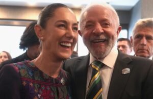 Sheinbaum e Lula da Silva conversam ao telefone sobre os problemas da Venezuela