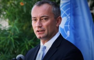Nickolay Mladenov trabalhou frequentemente para o gabinete de Gaza para aliviar as tensões no Médio Oriente.