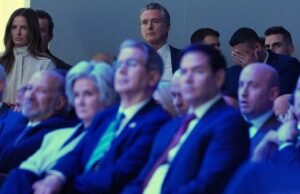 Como está Newsom em Davos? Basta perguntar a Trump