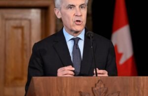 Carney, do Canadá, responde a Trump após discurso em Davos