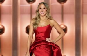 Nikki Glaser, apresentadora do ‘Globo de Ouro’ e as estrelas focam na premiação