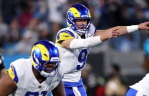 Matthew Stafford liderou o retorno dos Rams à vitória nos playoffs sobre os Panteras