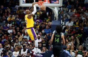 Luka e LeBron fizeram 30-30 na vitória do Lakers sobre os Pelicans