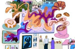 Cafés de Los Angeles que funcionam como galerias de arte