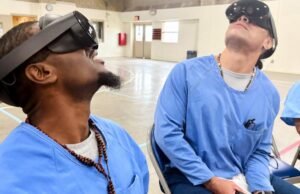 ‘Máquina de esperança’: fone de ouvido VR oferece aos prisioneiros uma experiência prática e relaxante