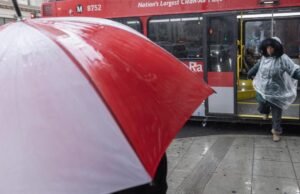 A chuva no SoCal continuará até terça-feira