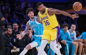 Os problemas defensivos do Lakers custaram caro novamente na derrota para o Hornets
