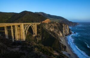 A Rodovia 1 da Califórnia para Big Sur estará totalmente aberta esta semana