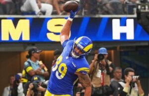Davante Adams e Quentin Lake of the Rams estão prontos para o jogo