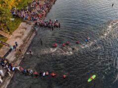 San Salvador está agitada com o início histórico do IRONMAN 70.3