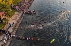 San Salvador está agitada com o início histórico do IRONMAN 70.3