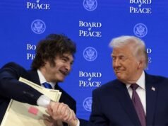 Milei convidou Trump, que veio a Washington para participar da primeira reunião do Conselho de Paz, que discutirá a reconstrução de Gaza.