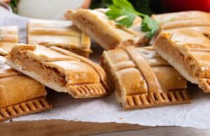 Empanadas de atum e pimenta com massa de cerveja, uma receita deliciosa com interior suculento