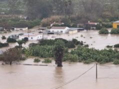 Os últimos minutos do furacão Leonardo, ao vivo
