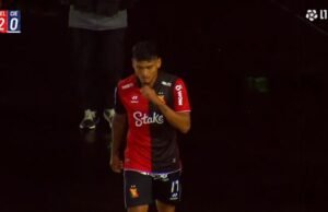 Jeriel de Santis estreou-se com um gol e selou a vitória do Melgar sobre o Cienciano pela Liga 1 2026.