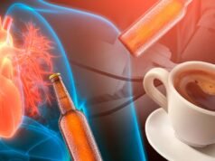 Qual é o efeito do consumo de bebidas alcoólicas e energéticas, como o café, em pessoas com hipertensão?