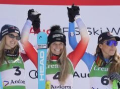 Corinne Suter vence a Copa do Mundo de Grandvalira