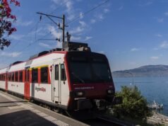 Pelo menos cinco feridos após incêndio descarrilar trem no sul da Suíça