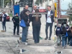 Foi assim que capturaram a imagem por trás de um movimento político: “Essas pessoas nunca mais vão pegar uma vassoura na vida”.