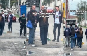 Foi assim que capturaram a imagem por trás de um movimento político: “Essas pessoas nunca mais vão pegar uma vassoura na vida”.