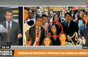 Andrea Vidal: O Ministério de Estado ordena a prisão temporária de cinco pessoas por seu assassinato, incluindo seu amante na Colômbia