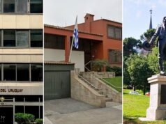 O Uruguai decidiu vender as suas residências em Washington, Lima e Madrid devido à política de austeridade do Ministério das Relações Exteriores.