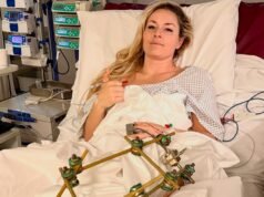 Lindsey Vonn passa pela terceira cirurgia após grave acidente nas Olimpíadas de Inverno: fotos que ela compartilha.