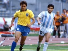 A constrangedora confissão de Branco sobre a famosa partida de “bebida” entre Argentina e Brasil na Itália 90: “Me senti bêbado”