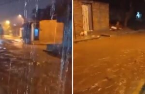 Alerta vermelho em Santa Marta após fortes chuvas causarem alagamentos, desabamento de pontes e até restrições à navegação marítima