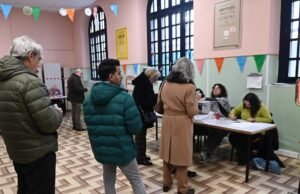 Os dados de participação nas eleições de Aragão às 18h. no valor de 56,23%: ligeiramente aumentado em relação a 2023