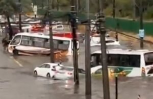Fortes chuvas provocam inundações na região metropolitana de Santiago do Chile: mais de 26 mil usuários ficam sem luz
